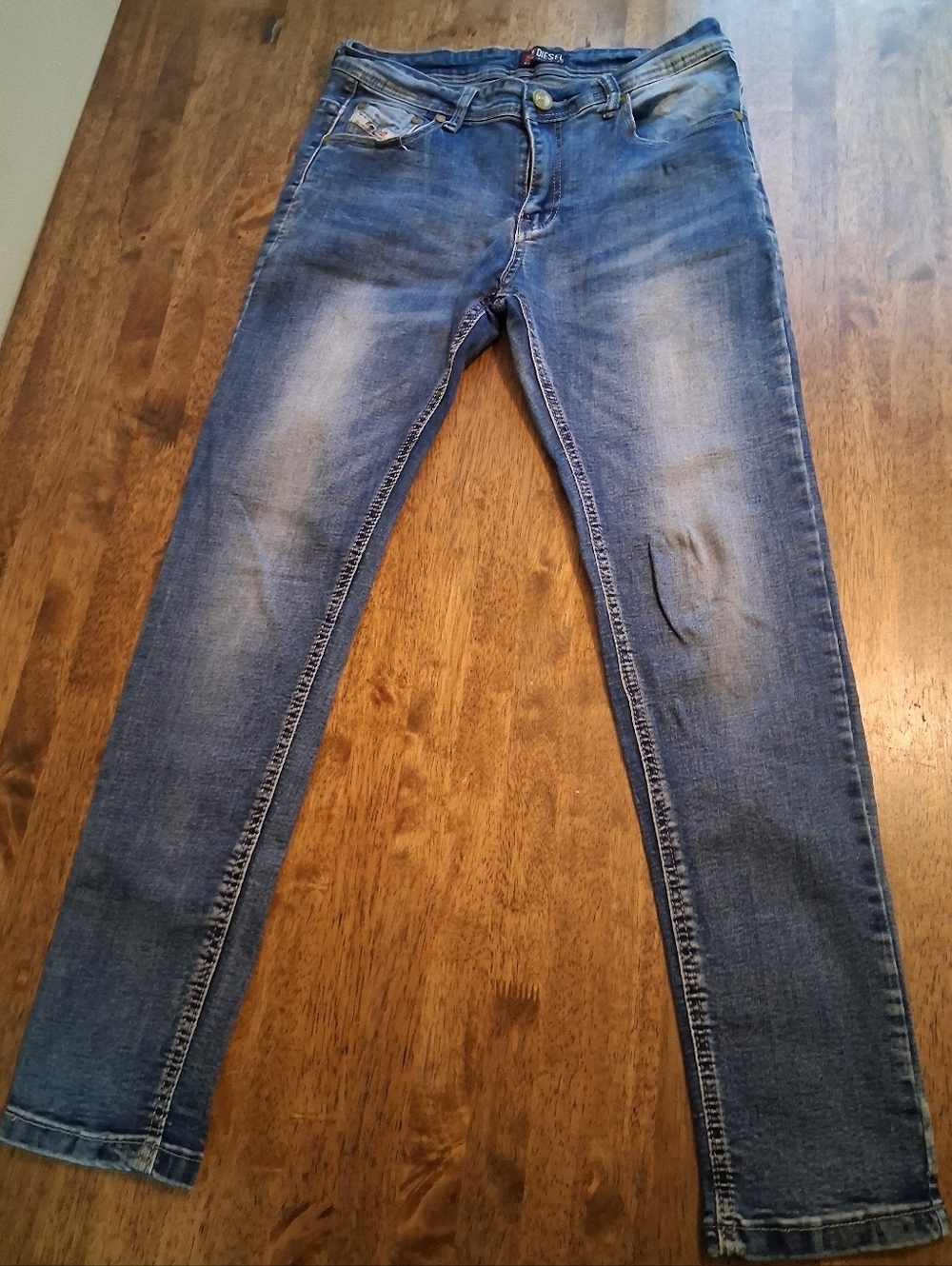 Diesel Medium Wash Skinny Jeans Y2K 31
